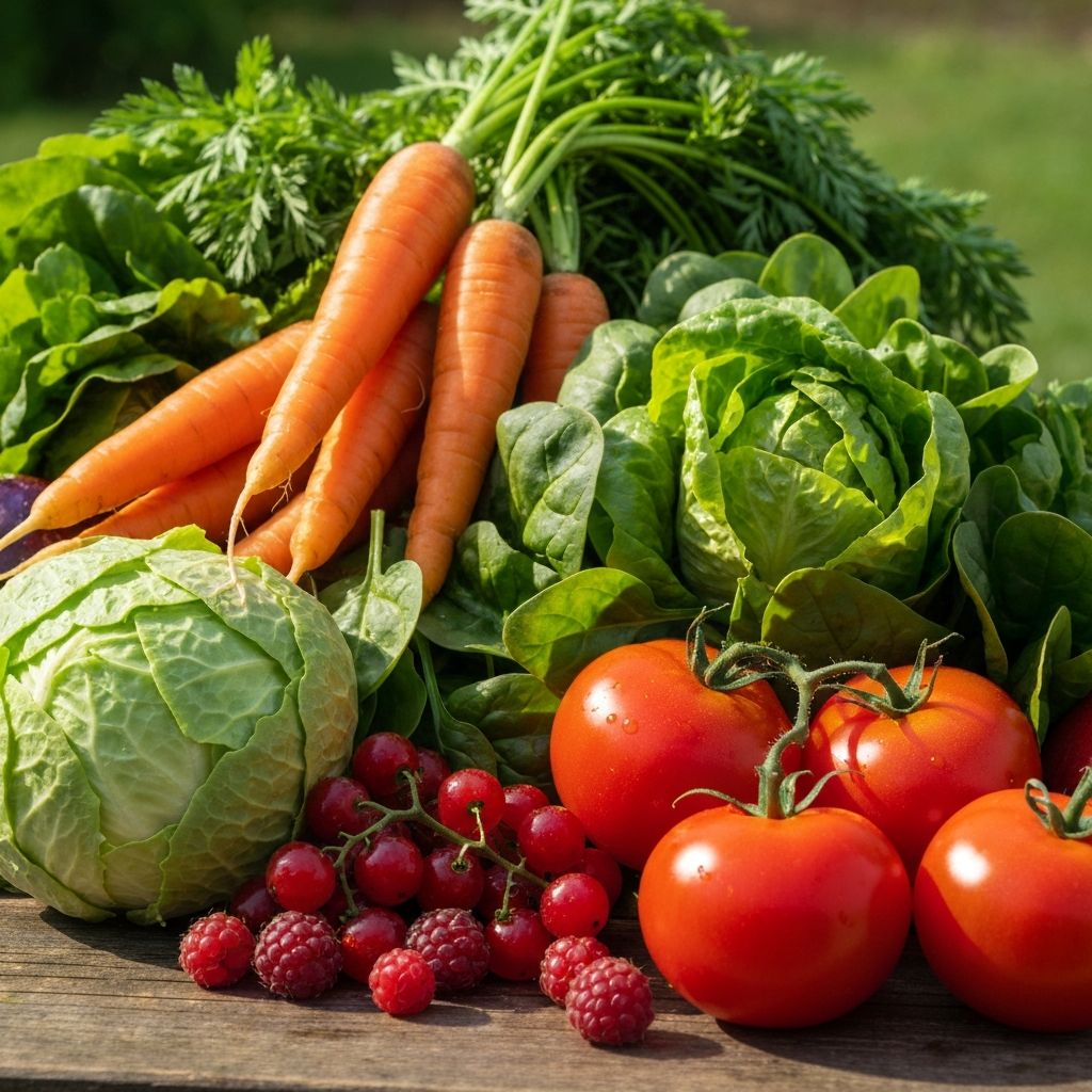Svež voće i povrće